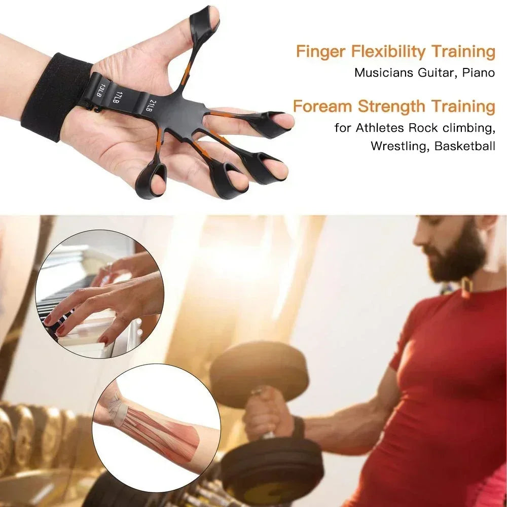 Hand Grip Strengthener. Physical Finger Trainer.