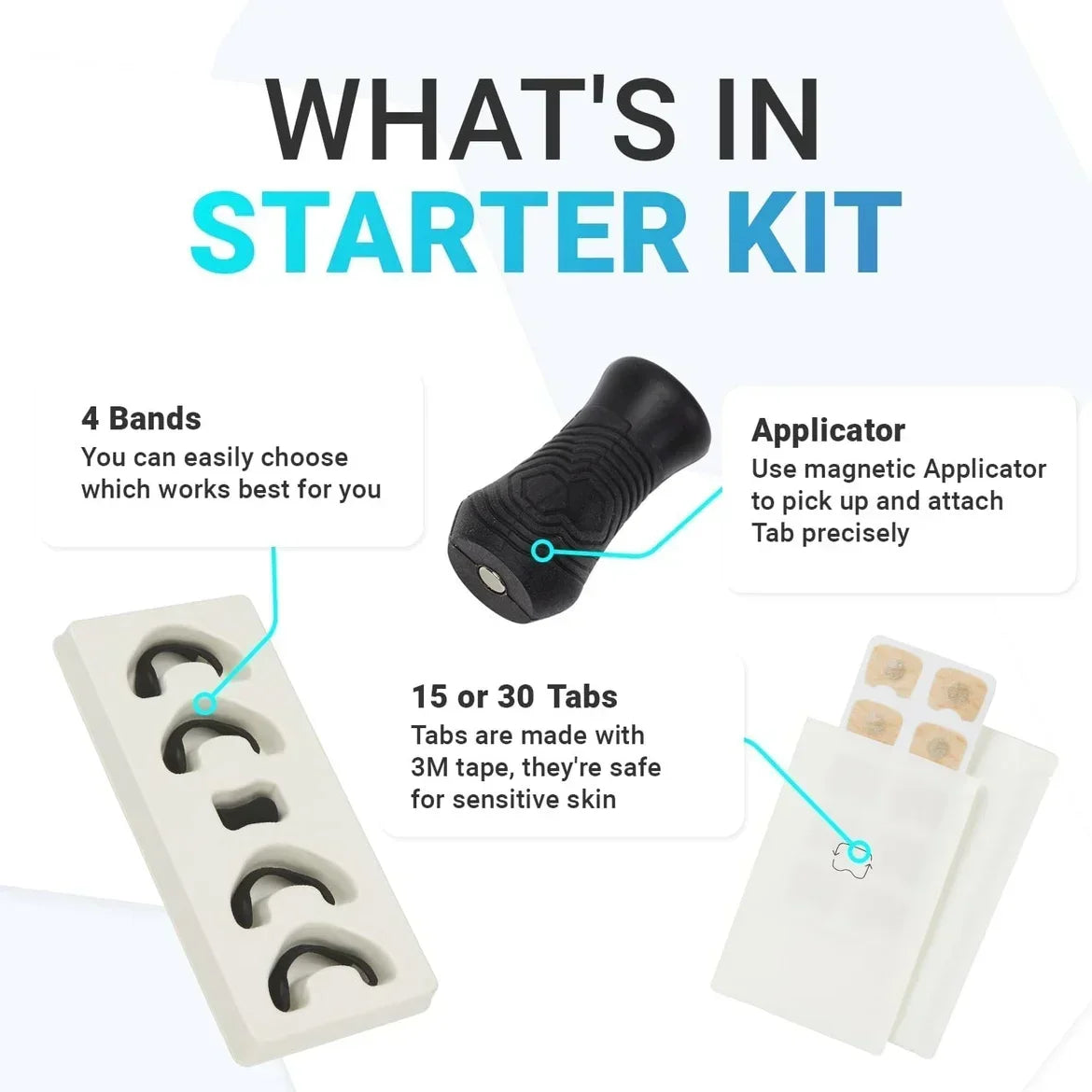 Magnetic Nasal Breathing Dilator Kits. Nasal Dilator Boost.