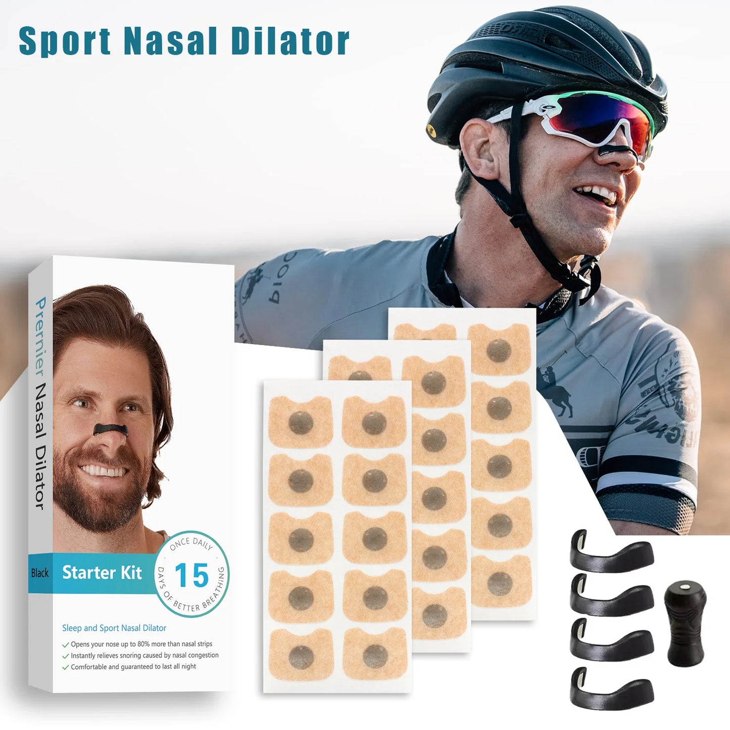 Magnetic Nasal Breathing Dilator Kits. Nasal Dilator Boost.