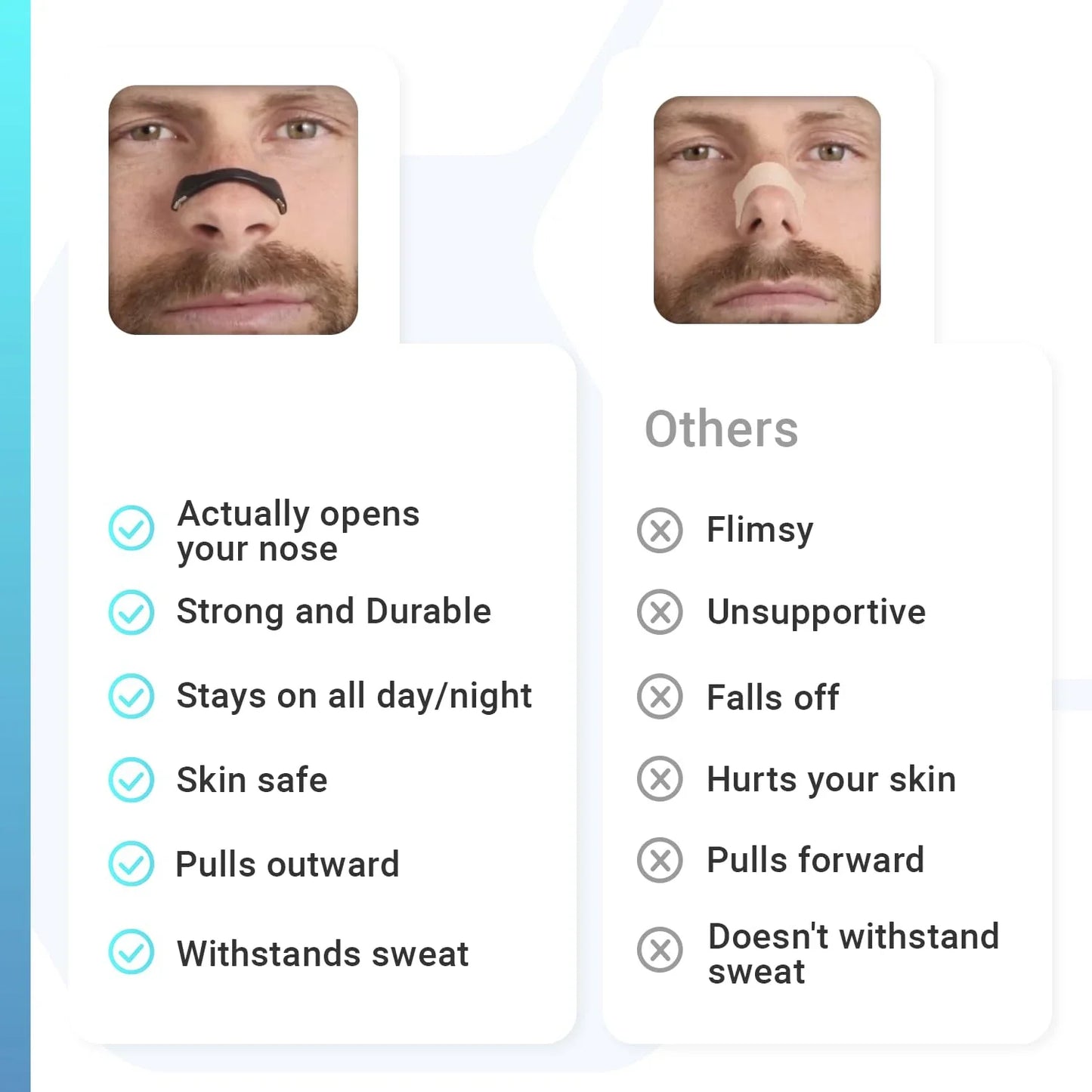 Magnetic Nasal Breathing Dilator Kits. Nasal Dilator Boost.