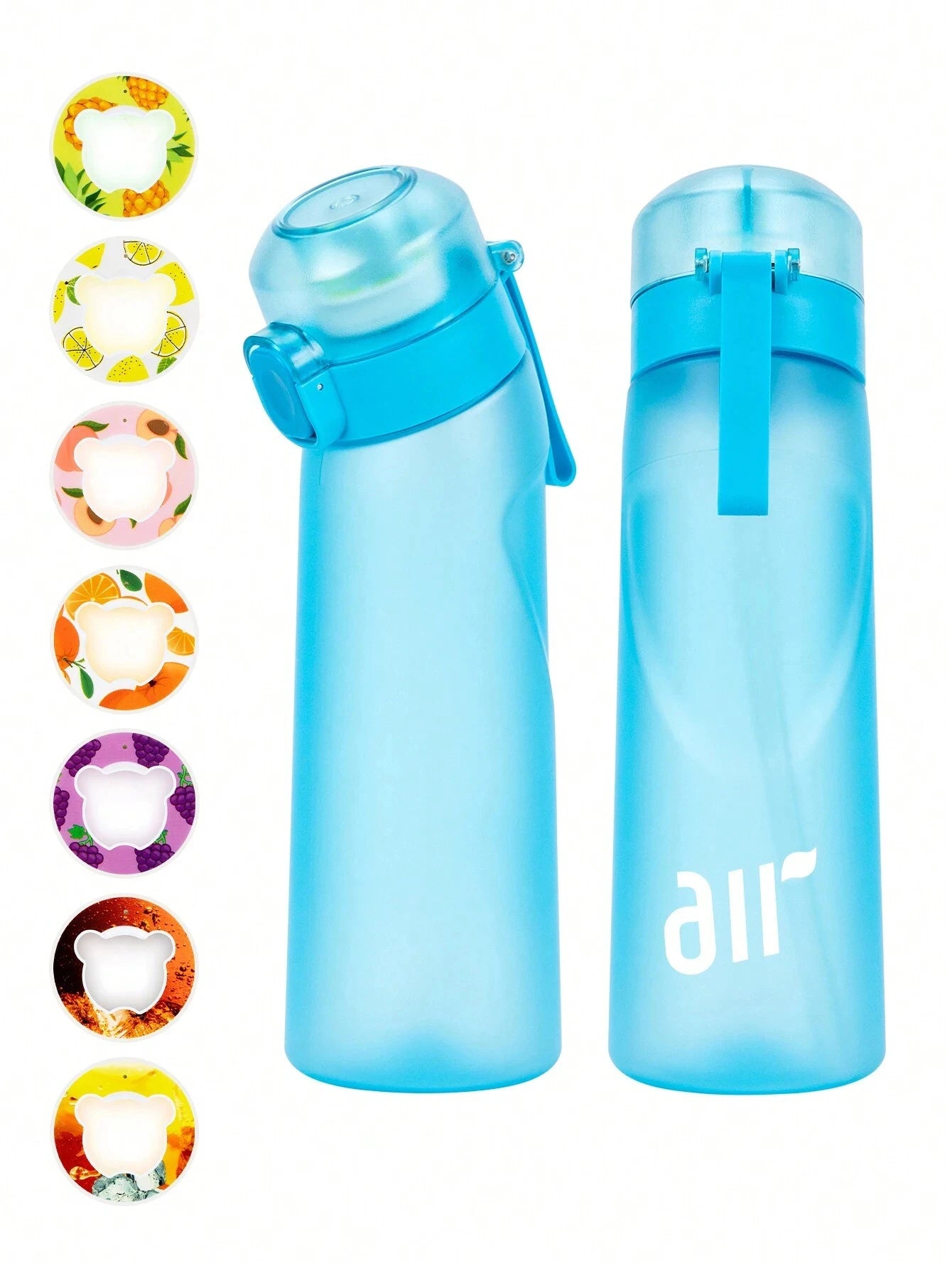 Air Water Bottle With 1 Random Flavor Pods. Suitable for Outdoor Sports