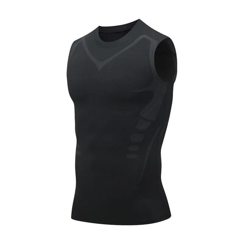 Mans Compression Tank Top  Sleeveless (Quick Dry)
