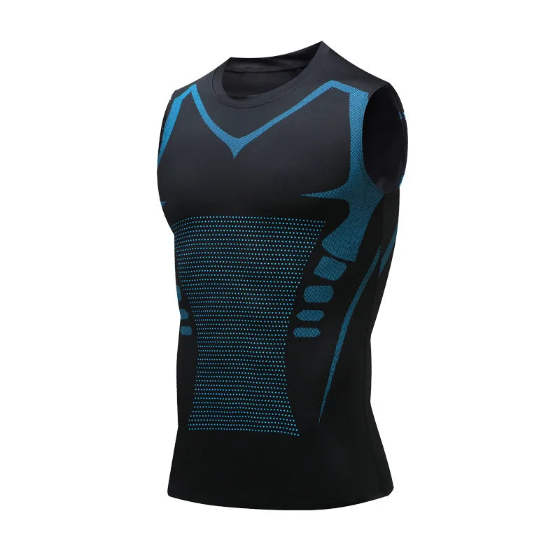 Mans Compression Tank Top  Sleeveless (Quick Dry)
