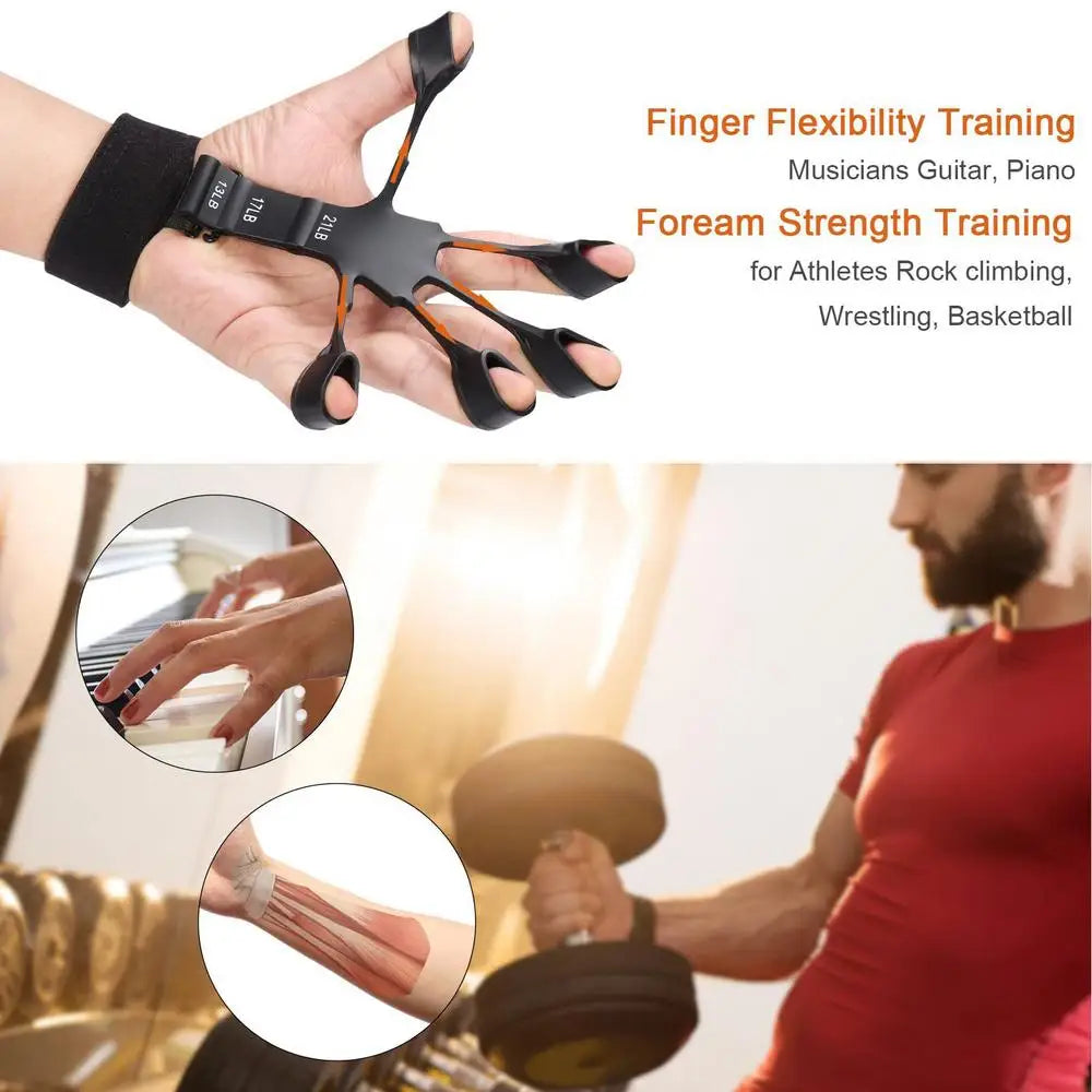 Hand Grip Strengthener. Physical Finger Trainer.