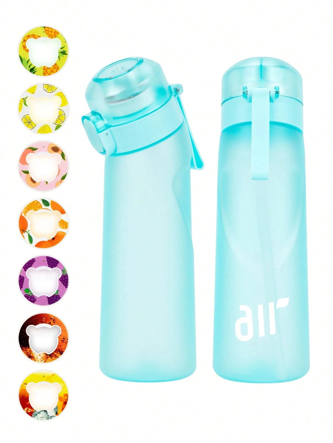 Air Water Bottle With 1 Random Flavor Pods. Suitable for Outdoor Sports