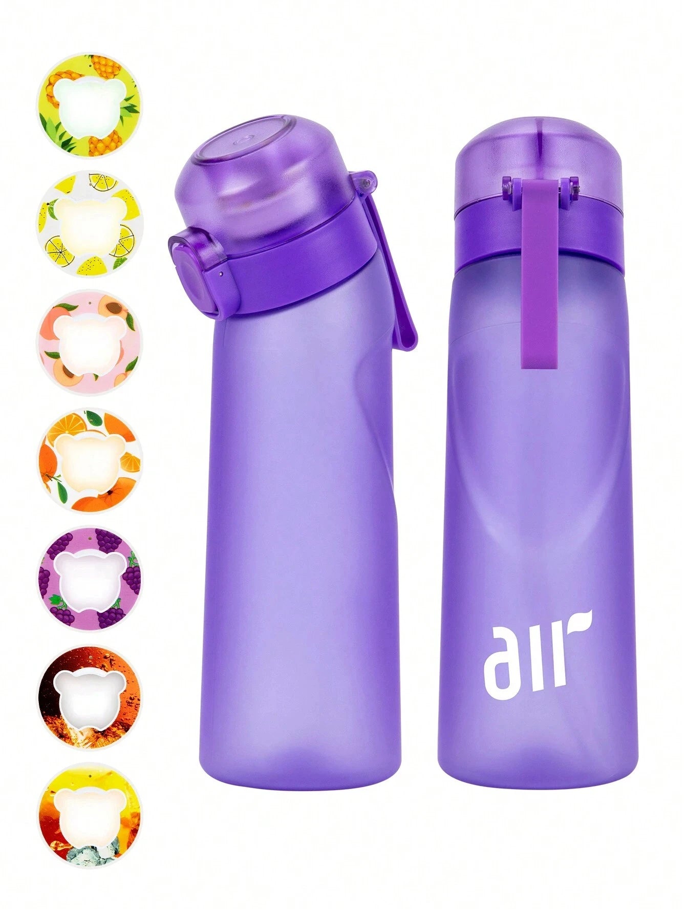 Air Water Bottle With 1 Random Flavor Pods. Suitable for Outdoor Sports