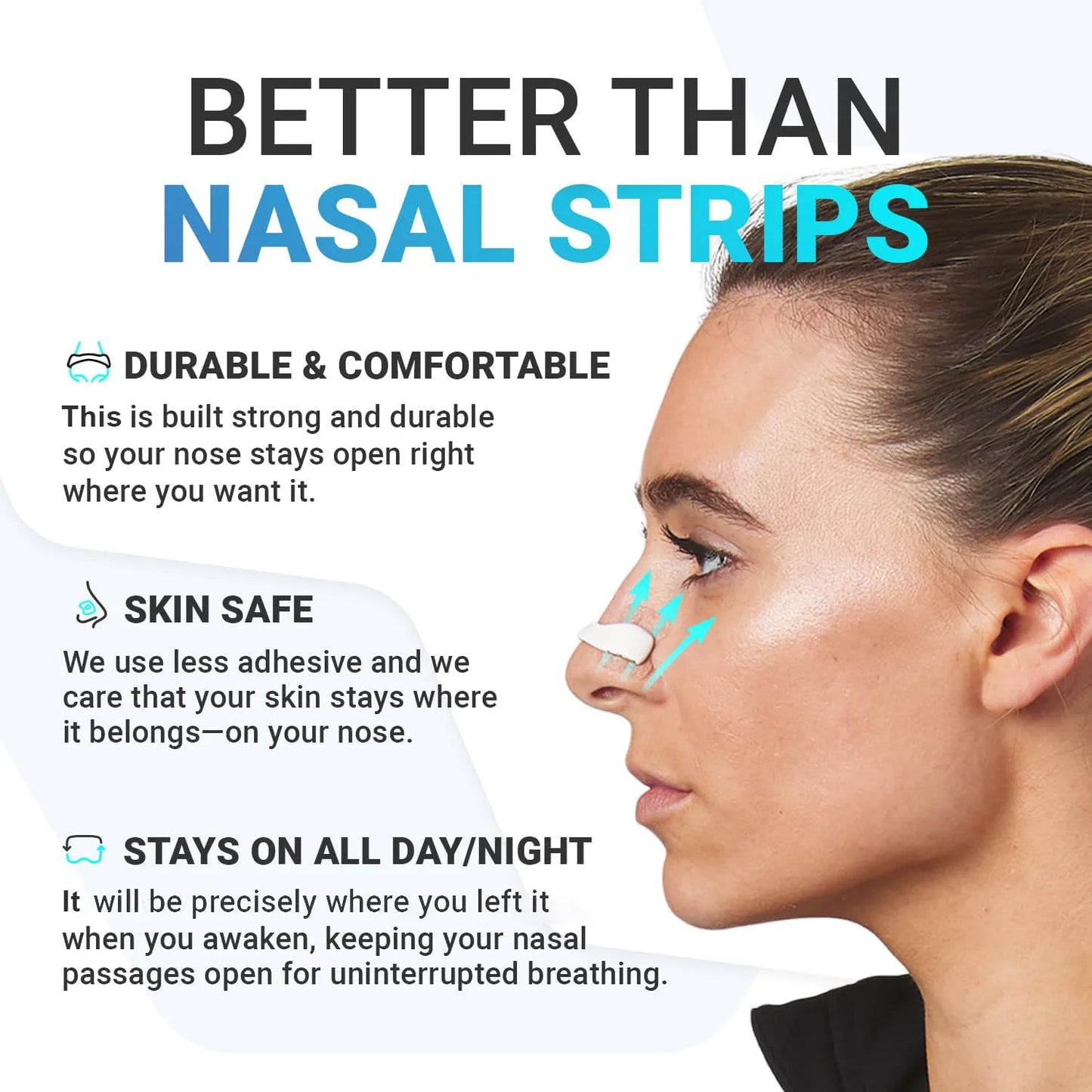 Magnetic Nasal Breathing Dilator Kits. Nasal Dilator Boost.