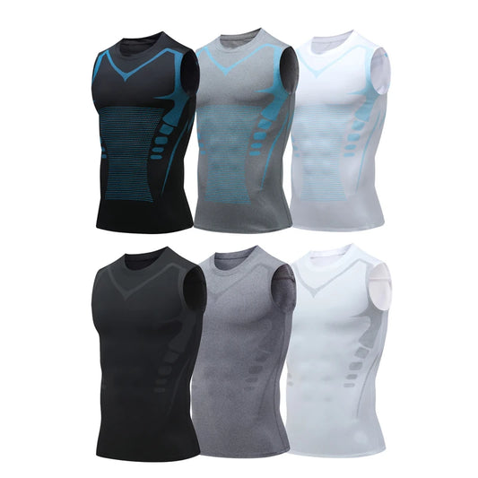 Mans Compression Tank Top  Sleeveless (Quick Dry)