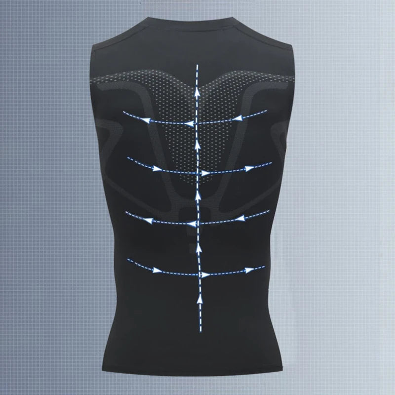 Mans Compression Tank Top  Sleeveless (Quick Dry)